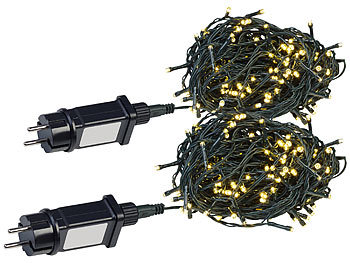Weihnachtslichterketten außen LED