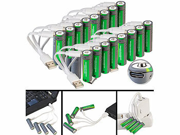 aufladbare Batterien