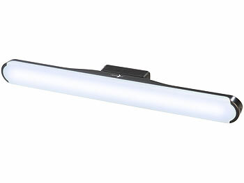 Lunartec 2er-Set Akku-LED-Leselampen für Wand & Unterschrank, einstellbar, 35cm
