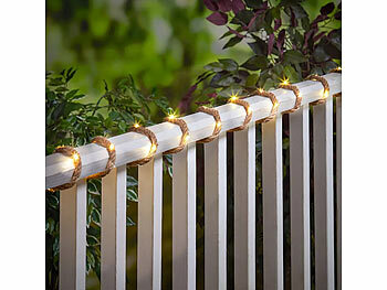 Solarpanels Blinkende Leuchtende Solar Lichtbänder Weihnachtslichterketten Outdoor Balkone