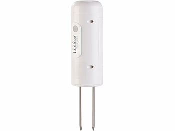 Luminea Home Control 2x ZigBee-Bewässerungscomputer + 1x Boden-Feuchte- & Temperatursensor