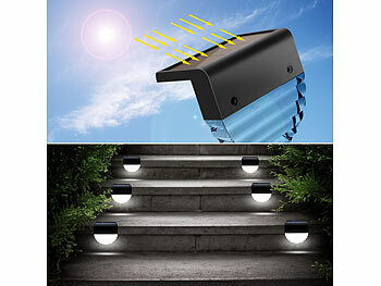 Solar-LEDs für Treppen-/Zaun-Beleuchtung