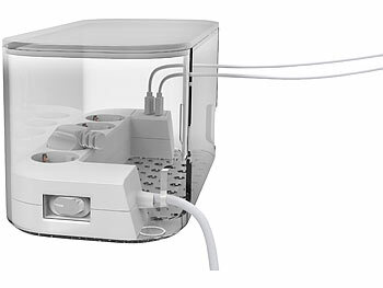 Steckdosenblock Schalter Tisch Büro Küche Wohnzimmer Schreibtisch Couch Steckdosenturm 