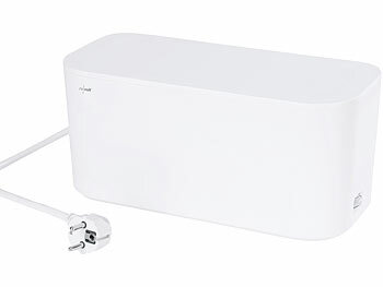 revolt 2er-Set 5-fach Steckdosenl. mit Kabelb., 1x USB-A 20W  1x USB-C 20W 