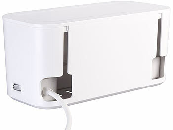 revolt 2er-Set 5-fach Steckdosenl. mit Kabelb., 1x USB-A 20W  1x USB-C 20W 