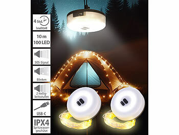 Campinglampe warmweiß