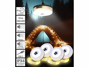 Campinglampe warmweiß