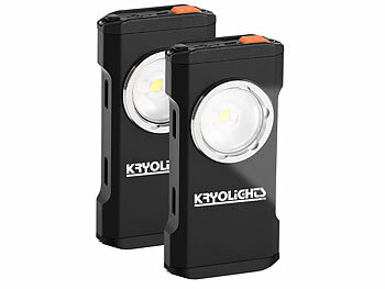 Set 2 Mini Torce LED Super Luminose Rosa E Blu Per Campeggio Ed Escursionismo - Batterie Non Incluse
