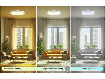 LED-Deckenlampe Wohnzimmer modern