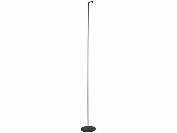 Lunartec Magnetischer Bodenständer für 3in1 Akku-Lampe, 150 cm, schwarz 