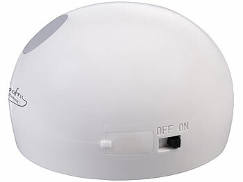 infactory Berührungsloser Toiletten-Spülsensor für Spülknöpfe, Akku, USB