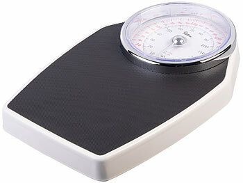 newgen medicals Mechanische Personenwaage, 20-cm-Skala, rutschfest, 150 kg Höchstlast