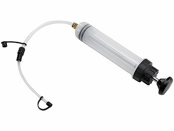 Pumpe: AGT Öl-Absaugpumpe für Getriebeöl, Bremsflüssigkeit, Kühlmittel, 200 ml