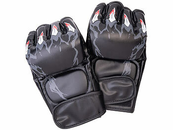 Guanti Da Boxe A Mezze Dita In PU Per Kickboxing E MMA, Unisex