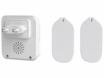 CASAcontrol Smartes SOS-Notrufknopf-Set für Senioren, 2x Sender, 1x Empfänger, App