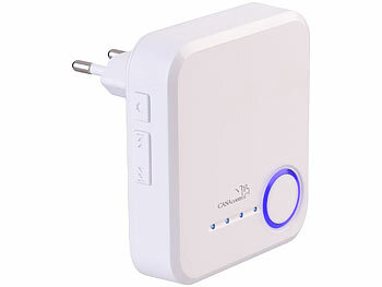 CASAcontrol Smartes SOS-Notrufknopf-Set für Senioren, 2x Sender, 1x Empfänger, App
