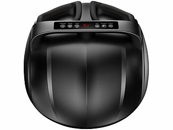newgen medicals Shiatsu-Fußmassagegerät, 9 Stärken, Wärme, 3 Vibrationsmodi, Timer