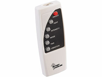 newgen medicals Shiatsu-Fußmassagegerät, 9 Stärken, Wärme, 3 Vibrationsmodi, Timer