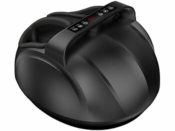 newgen medicals Shiatsu-Fußmassagegerät, 9 Stärken, Wärme, 3 Vibrationsmodi, Timer