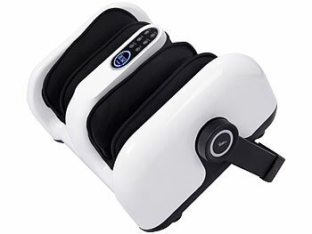 newgen medicals Waden- und Fuß-Massagegerät mit 5 Modi, 9 Stufen, Timer, Fernbedienung 