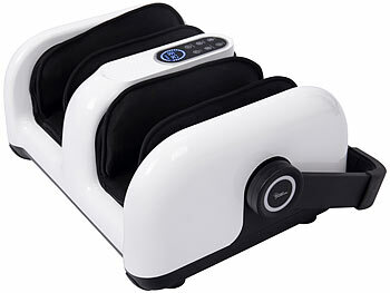 newgen medicals Waden- und Fuß-Massagegerät mit 5 Modi, 9 Stufen, Timer, Fernbedienung 