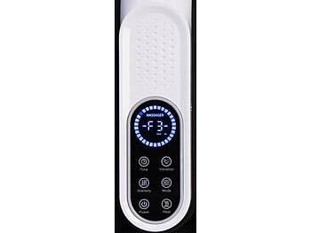 newgen medicals Waden- und Fuß-Massagegerät mit 5 Modi, 9 Stufen, Timer, Fernbedienung 