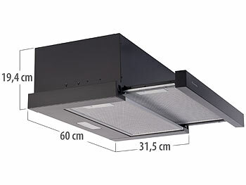 Metallfilter Metallfettfilter Aktivkohlefilter Teleskop Leistungsstufe Kochfeld 