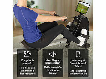 platzsparendes Rudergerät