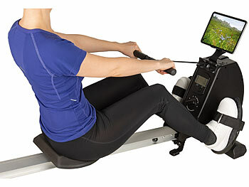 Rudergerät mit Trainingscomputer