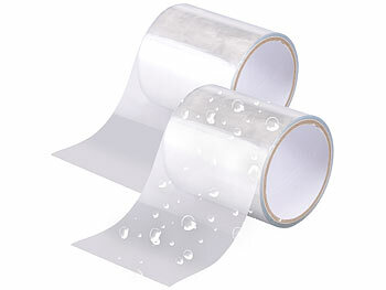 Indoor-Klebeband: AGT 2er-Set wasserdichte, selbst-verschweißende Klebebänder,150cm, transp. 