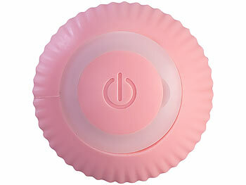 Sweetypet 2er-Set Akku-Katzenspielzeuge mit LED-Licht, blau und pink