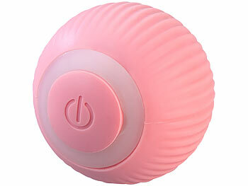 Sweetypet 2er-Set Akku-Katzenspielzeuge mit LED-Licht, blau und pink