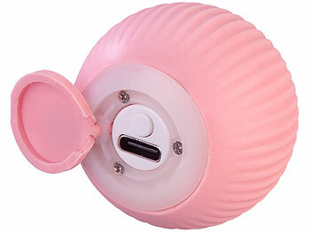 Sweetypet 2er-Set Akku-Katzenspielzeuge mit LED-Licht, blau und pink