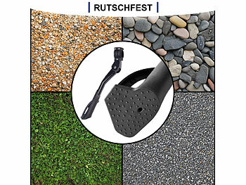 Fahrradständer mit rutschfestem Gummifuß 