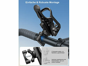 Fahrrad Getränkehalter verstellbar
