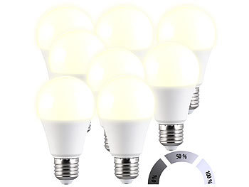 LED-Lampen E27 dimmbar