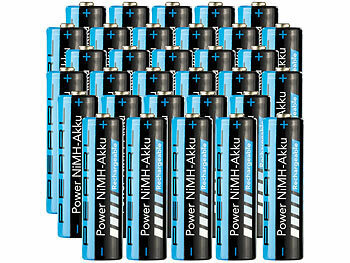 rechargeable AA Batterien