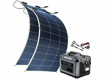 revolt Solarpanel-Anschluss-Adapter für MC4 auf Kfz-Batterie-Klemmen