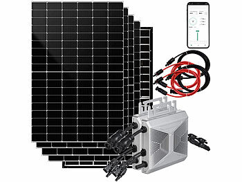 Internetüberwachungen monokristalline PV Solarzellen Photovoltaik Sets