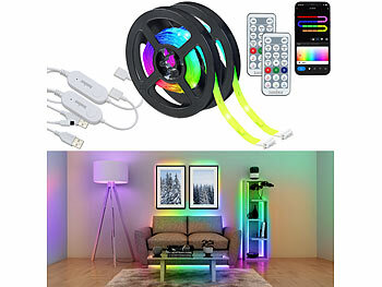 Sync RGB-IC-LEDs Traumfarben Colors Lights Beleuchtungen mehrfarbige Farbwechsel