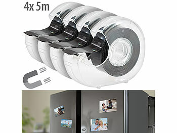 Memoboard Magnetband: Your Design 4er-Set Magnet-Klebeband, je 5 m