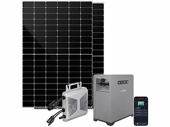 Solaranlage Komplettpaket mit Akku