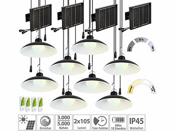 Solar Deckenlampen