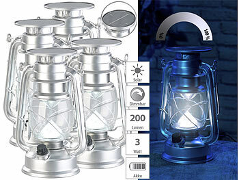 Sturmlaternen LED Solar