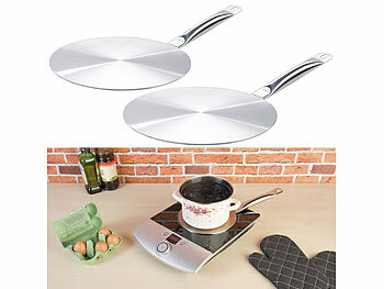 Rosenstein & Söhne Induktion Metallplatte: 2er-Set Universal ...