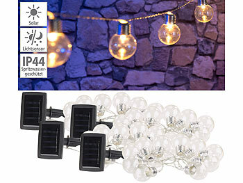 Außenlichterketten Solar 