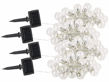 Kurze Solar Lichterkette
