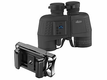 Beobachtungs-Fernglas: Callstel Wasserdichtes Marine-Fernglas FG-500.dK inkl. Smartphone-Okularadapte 