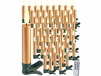 Weihnachtsbaumkerzen ohne Kabel