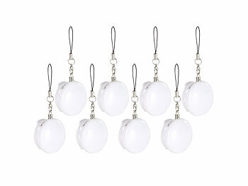 Licht für Tasche: Lunartec 8er-Set Automatische LED-Handtaschenlichter, Licht- & Bewegungssensor